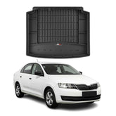OMAC Premium Bandeja Maletero Alfombrilla para Skoda Rapid Spaceback 2013-2019